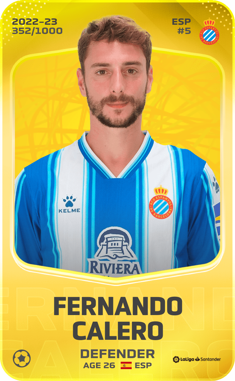 Fernando Calero 2022-23 • Limited 352/1000