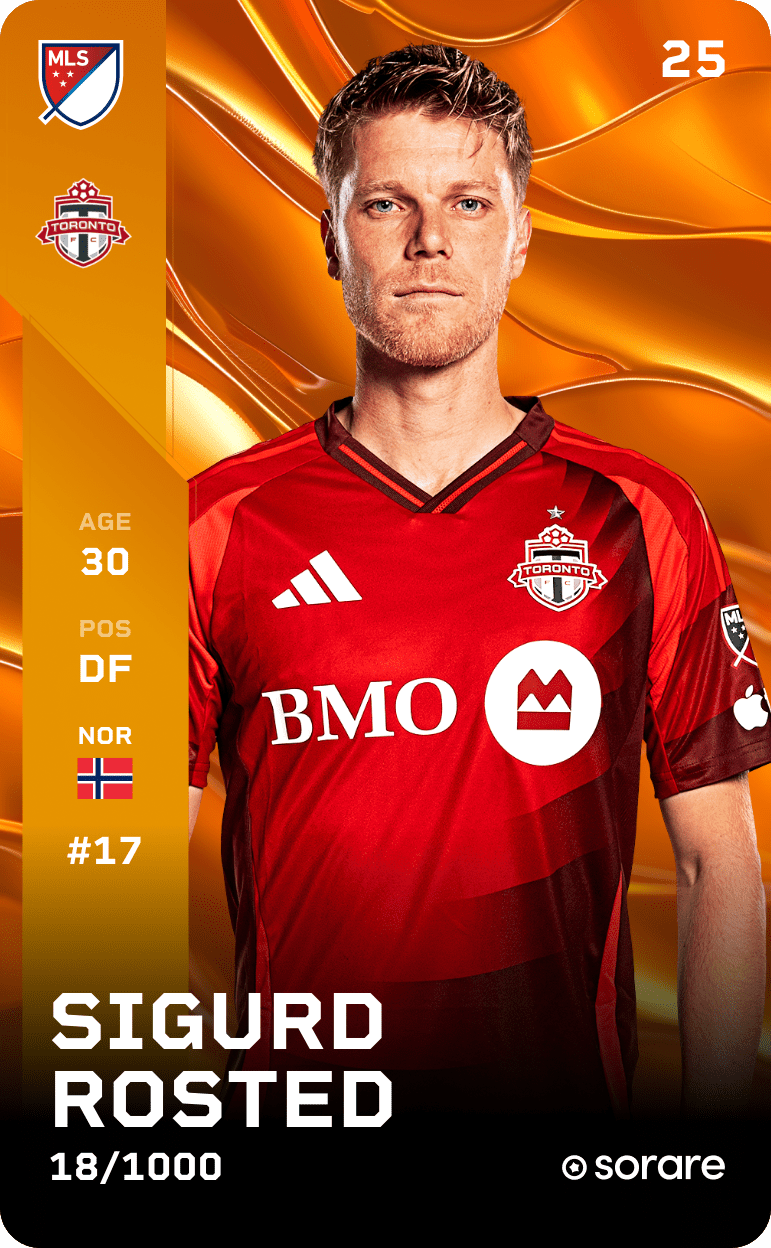Sigurd Rosted 2025-26 • Limited 18/1000