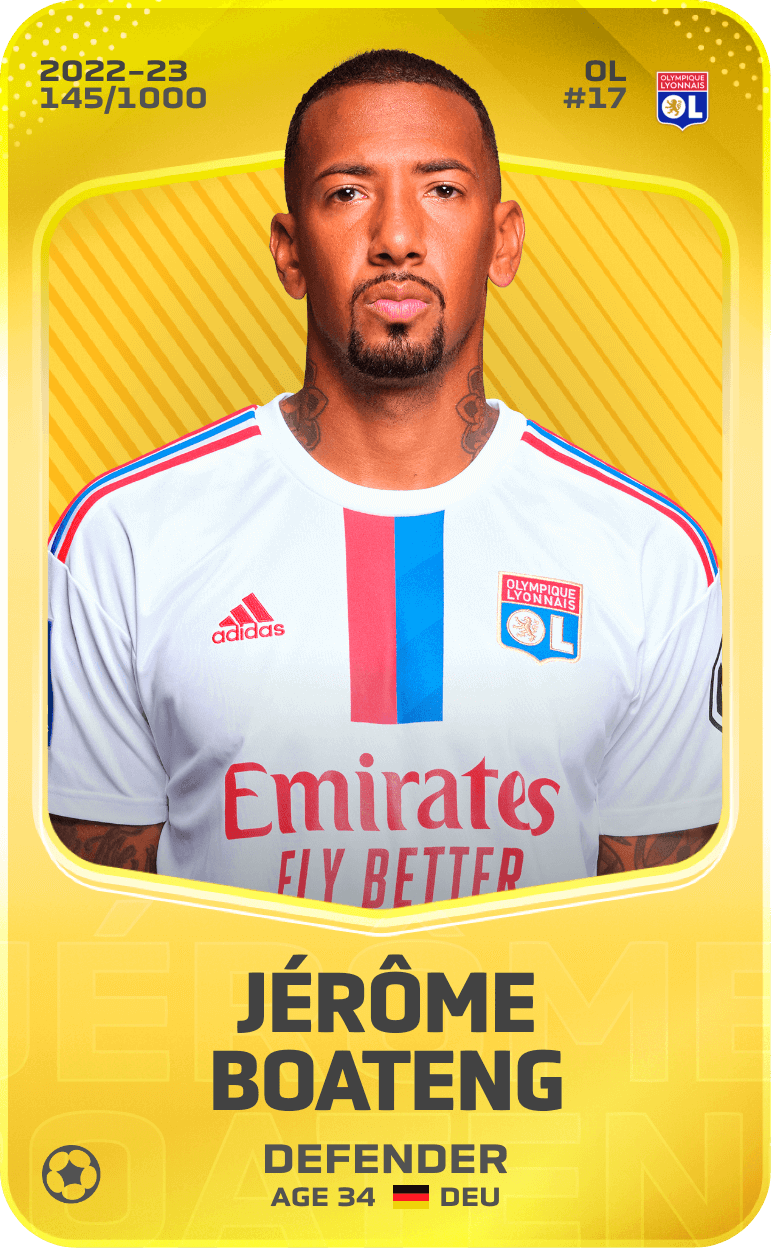 Jérôme Boateng 2022-23 • Limited 145/1000