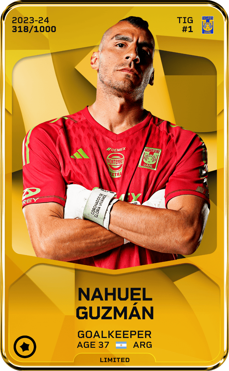 Nahuel Guzmán 2023-24 • Limited 318/1000