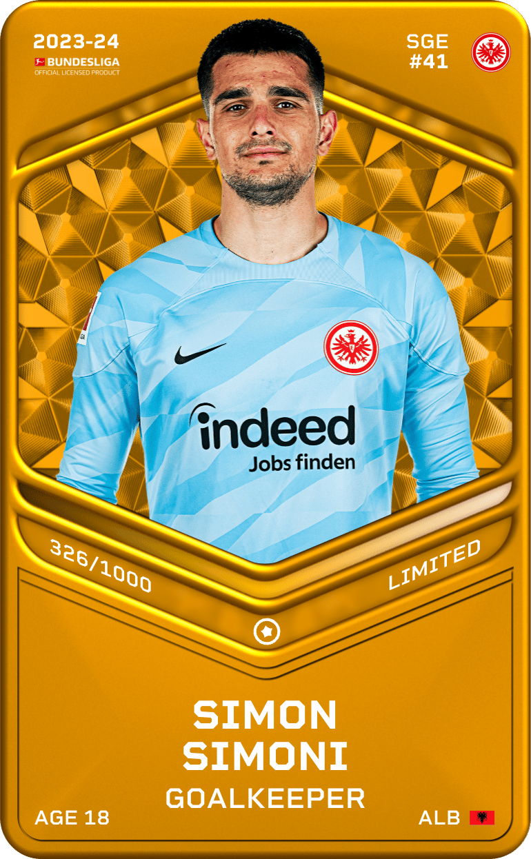 Simon Simoni 2023-24 • Limited 326/1000