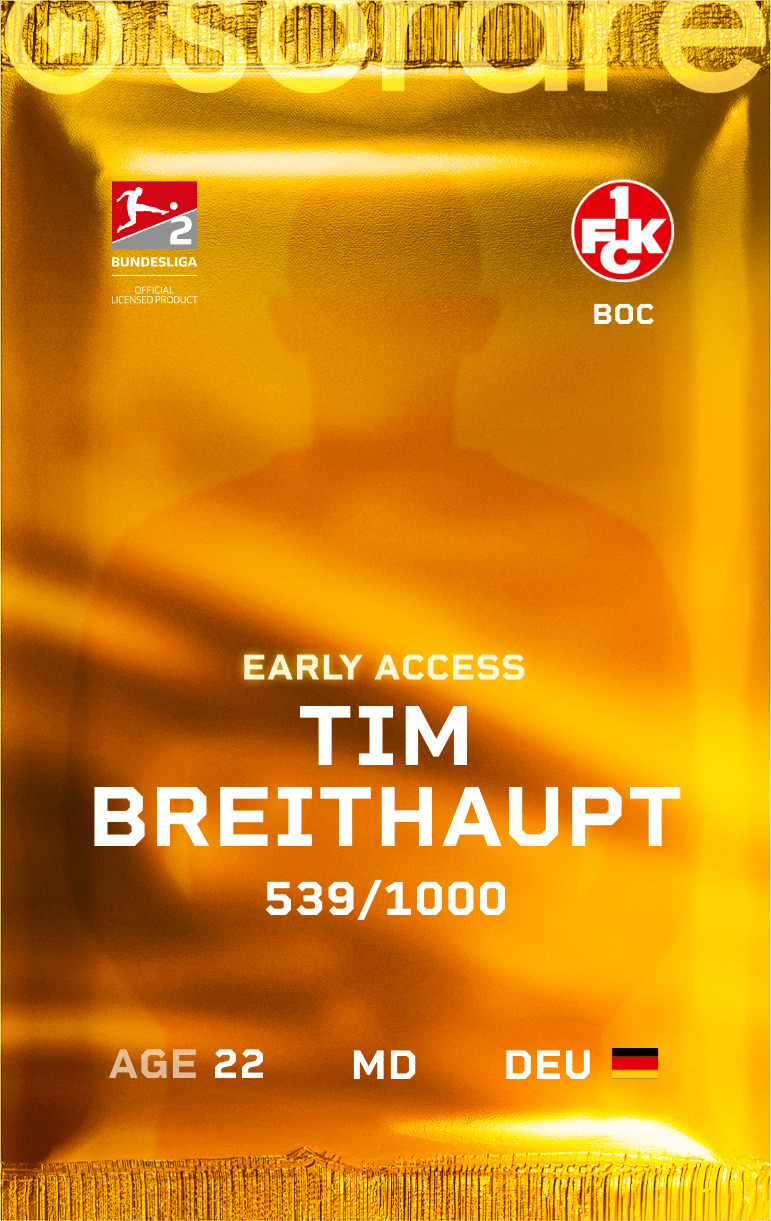 Tim Breithaupt 2024-25 • Limited 539/1000