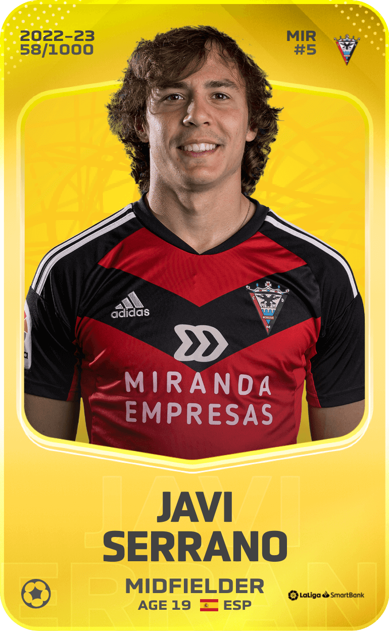 Javi Serrano 2022-23 • Limited 58/1000