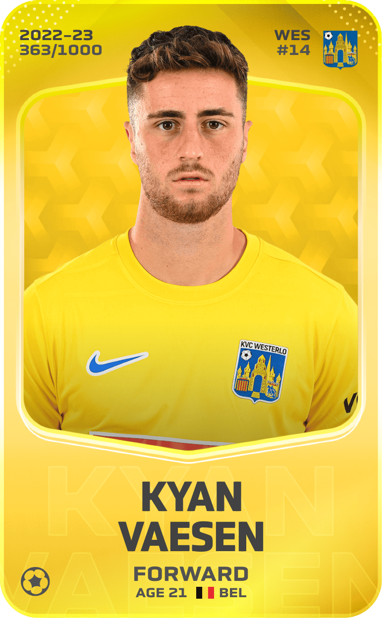 Kyan Vaesen 2022-23 • Limited 363/1000