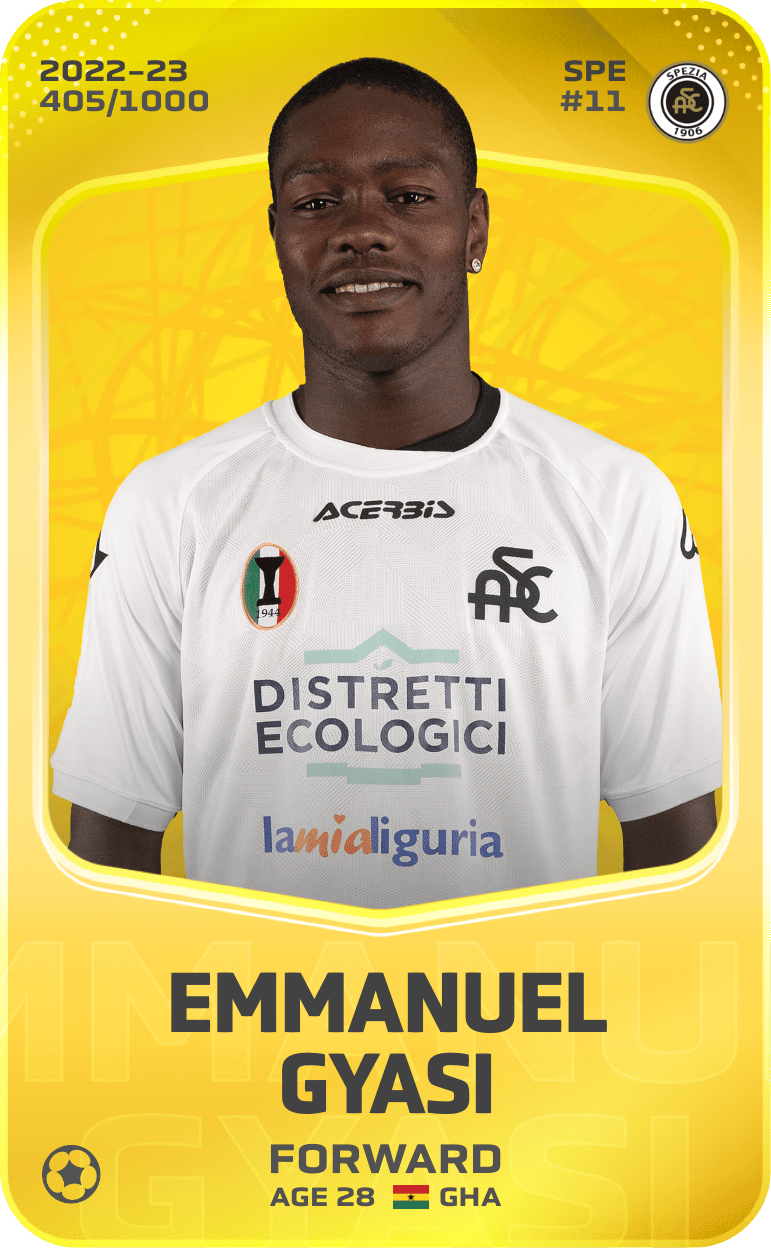 Emmanuel Gyasi 2022-23 • Limited 405/1000
