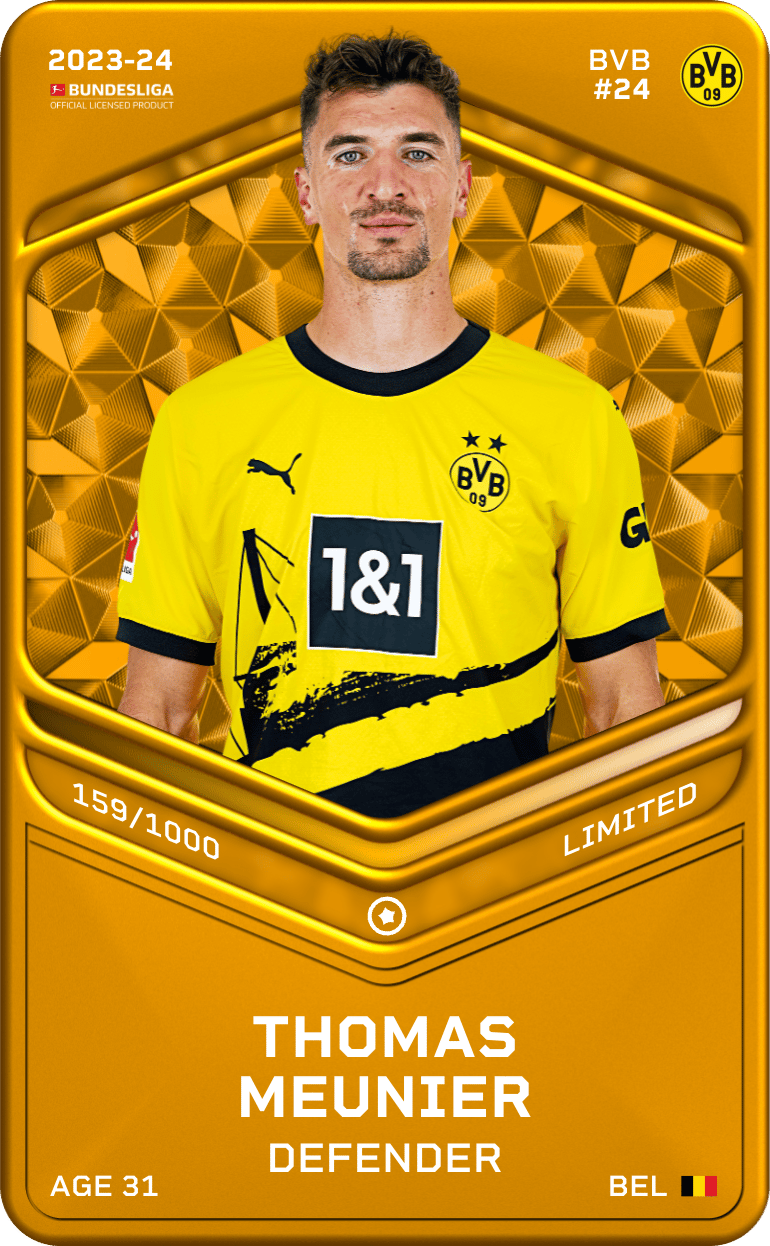 Thomas Meunier 2023-24 • Limited 159/1000