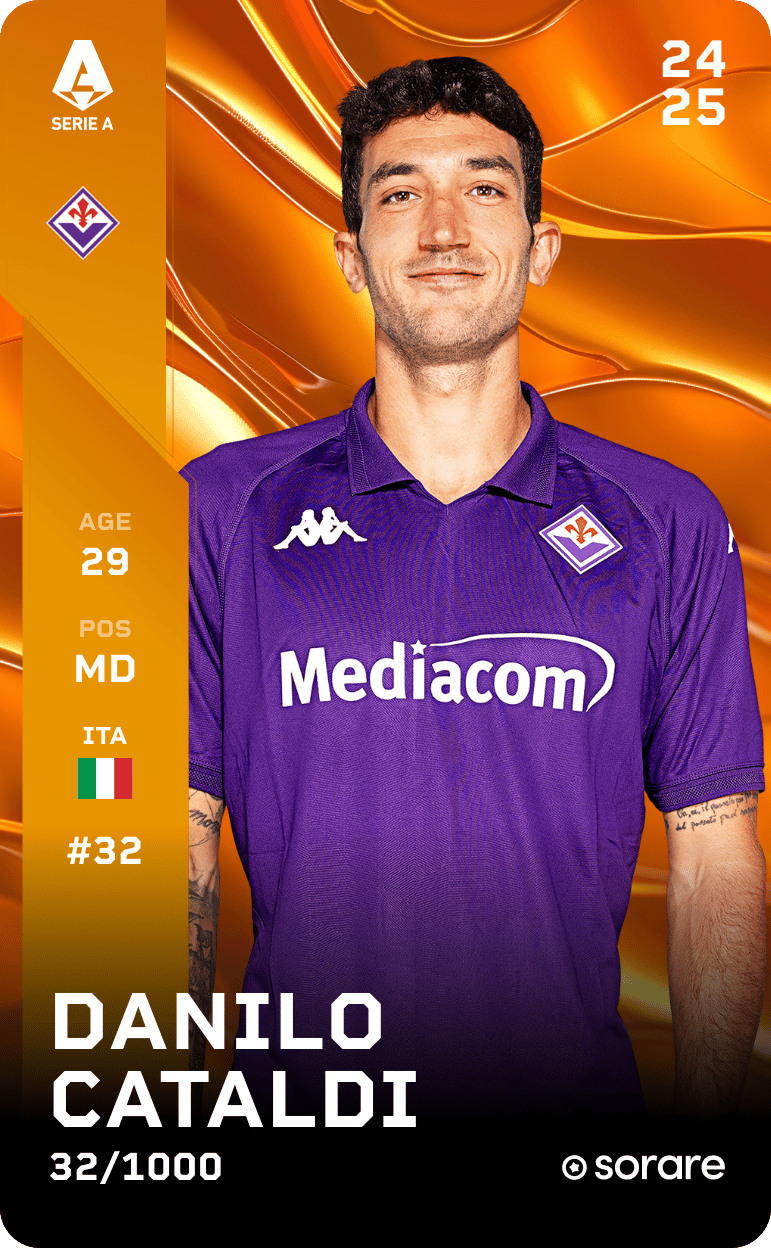 Danilo Cataldi 2024-25 • Limited 32/1000