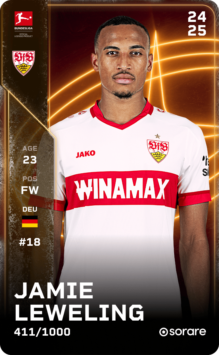 Jamie Leweling 2024-25 • Limited 411/1000