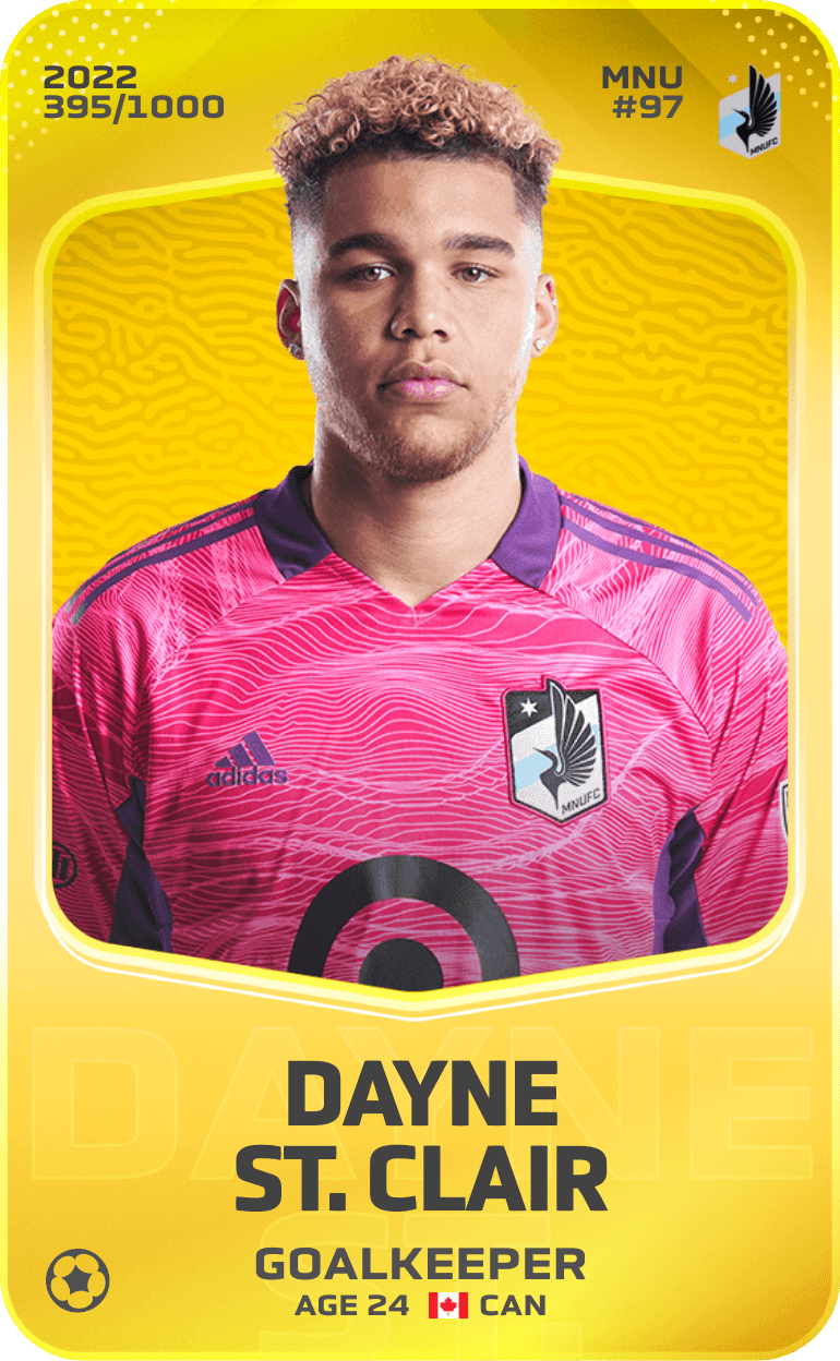 Dayne St. Clair 2022-23 • Limited 395/1000