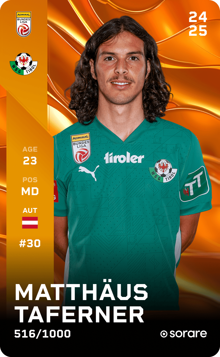 Matthäus Taferner 2024-25 • Limited 516/1000