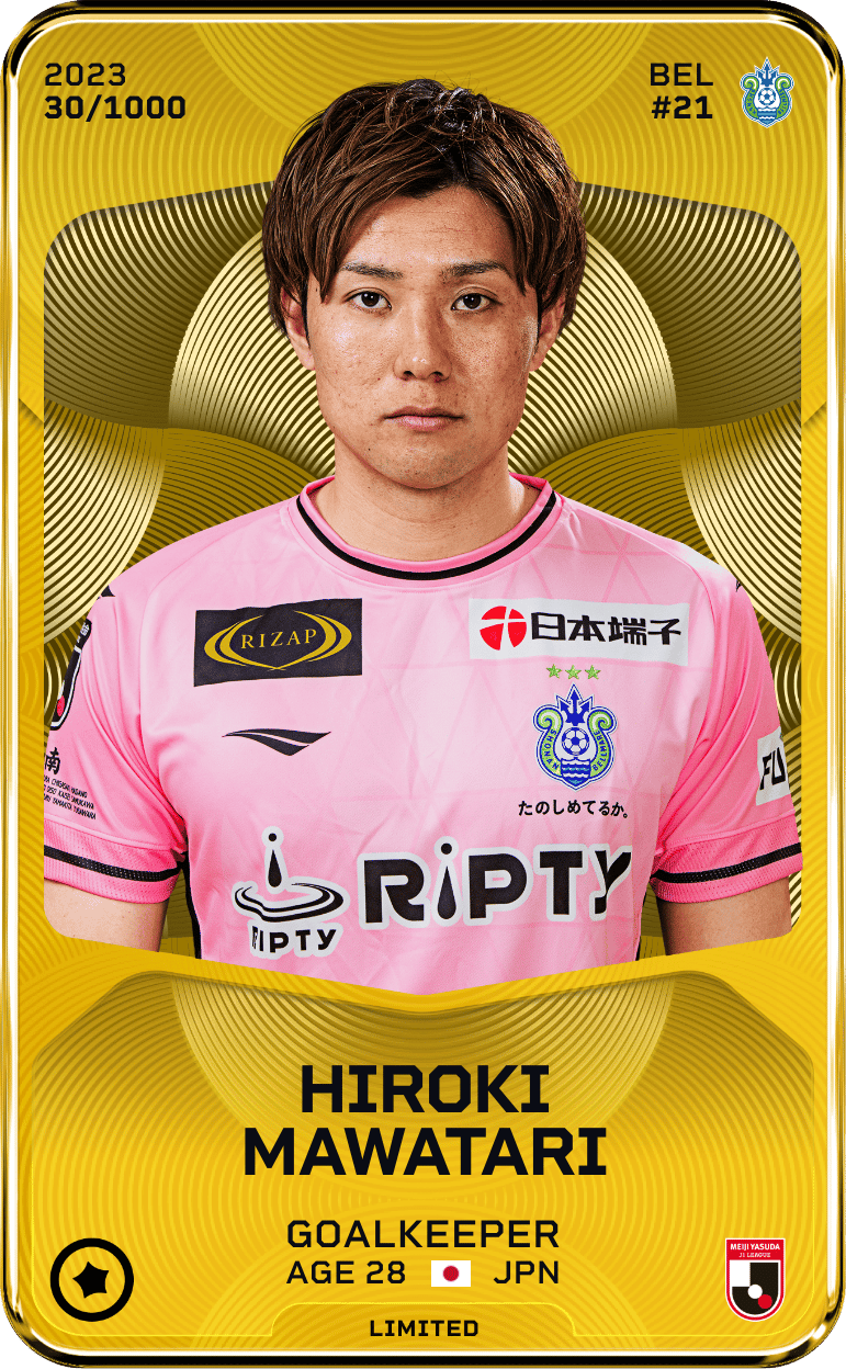 Hiroki Mawatari 2023-24 • Limited 30/1000