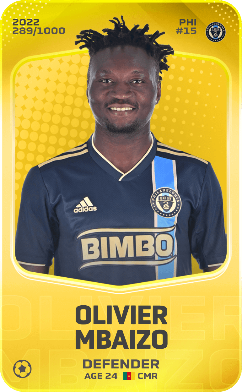 Olivier Mbaizo 2022-23 • Limited 289/1000