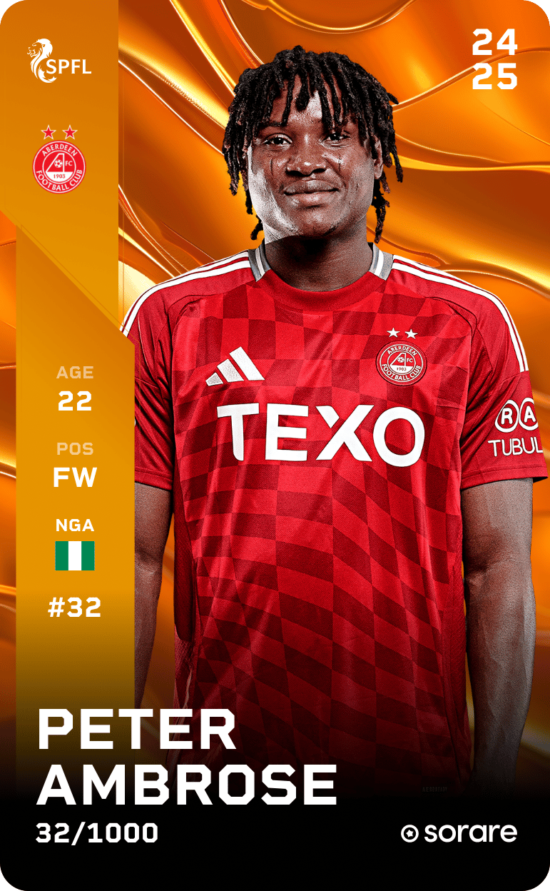 Peter Ambrose 2024-25 • Limited 32/1000