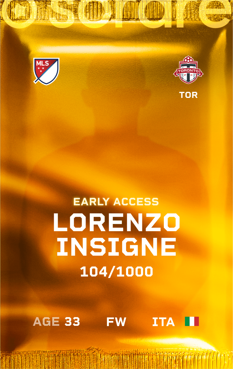 Lorenzo Insigne 2025-26 • Limited 104/1000