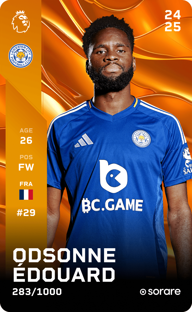 Odsonne Edouard 2024-25 • Limited 283/1000