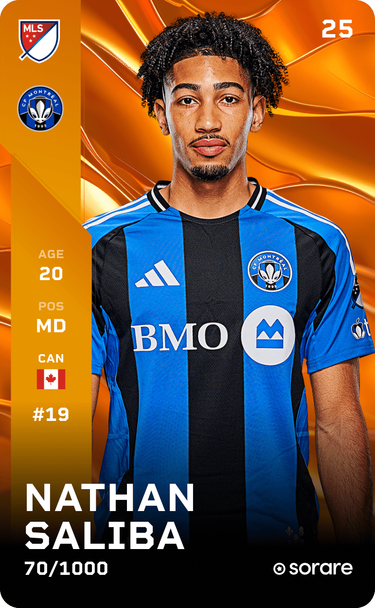 Nathan Saliba 2025-26 • Limited 70/1000