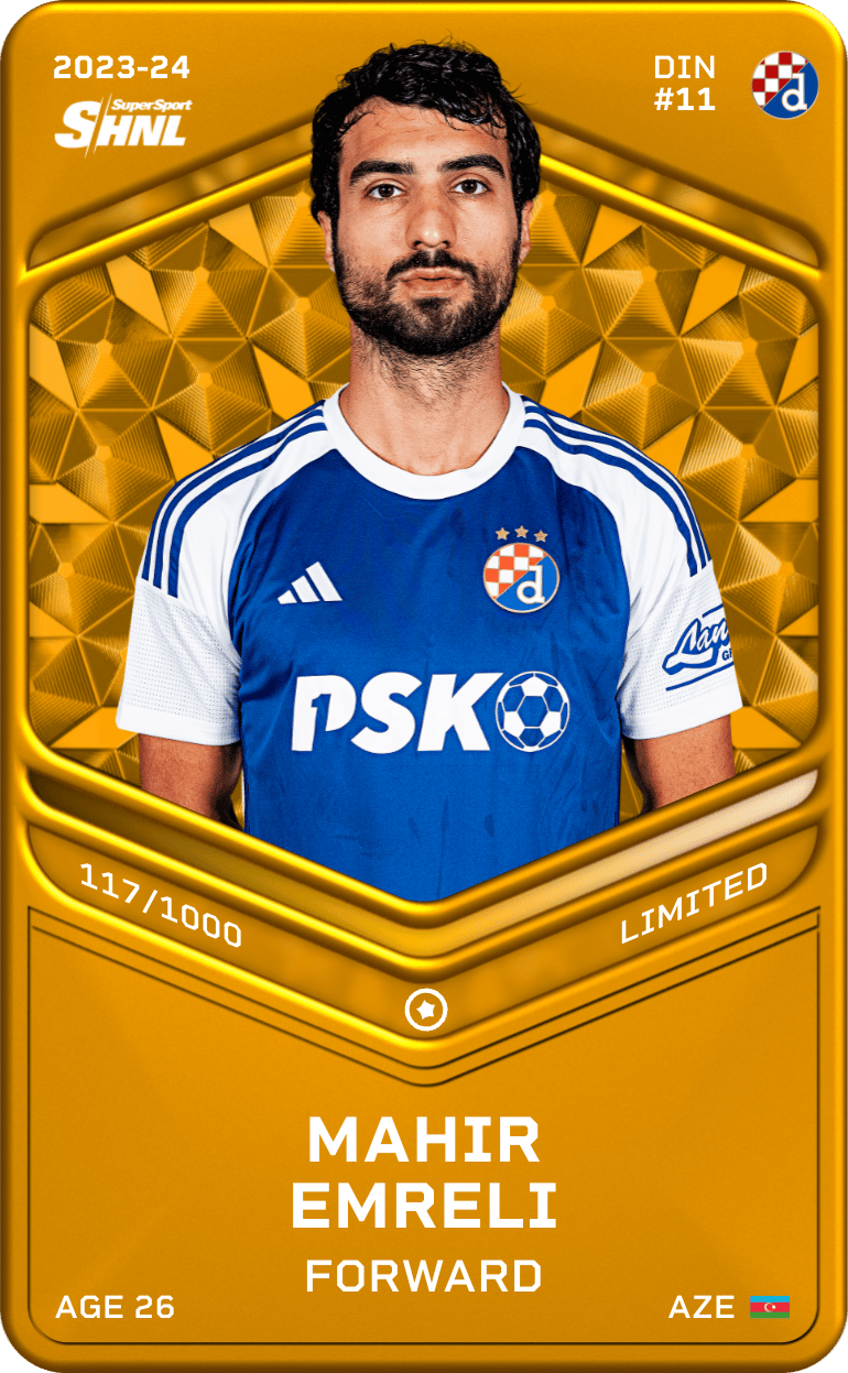 Mahir Emreli 2023-24 • Limited 117/1000
