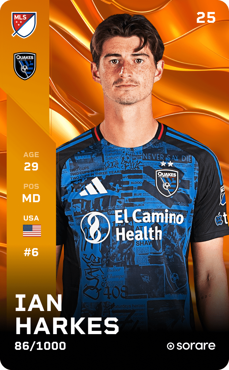 Ian Harkes 2025-26 • Limited 86/1000