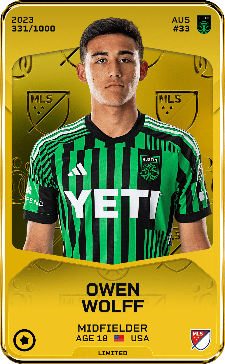 Owen Wolff 2023-24 • Limited 331/1000