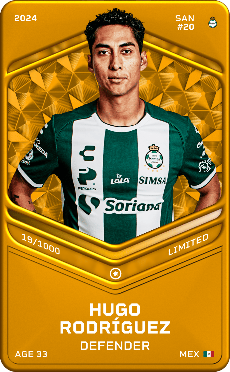 Hugo Rodríguez 2024-25 • Limited 19/1000