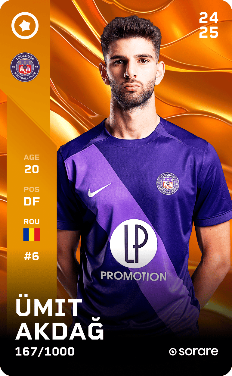 Ümit Akdağ 2024-25 • Limited 167/1000
