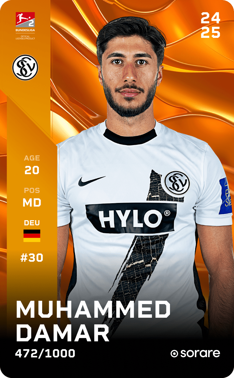 Muhammed Damar 2024-25 • Limited 472/1000