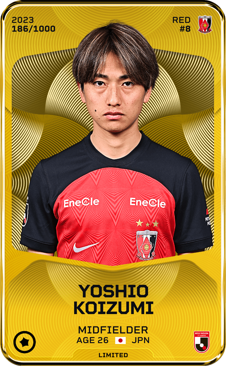 Yoshio Koizumi 2023-24 • Limited 186/1000