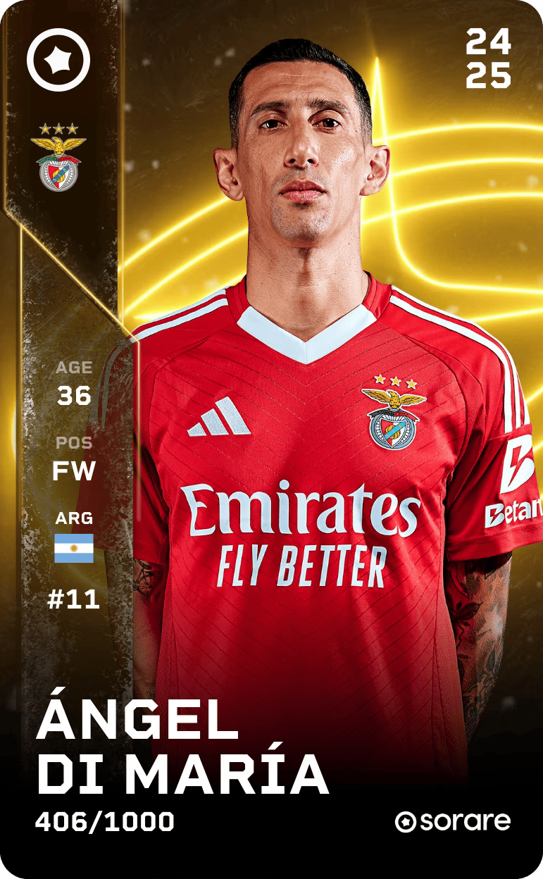 Ángel Di María 2024-25 • Limited 406/1000