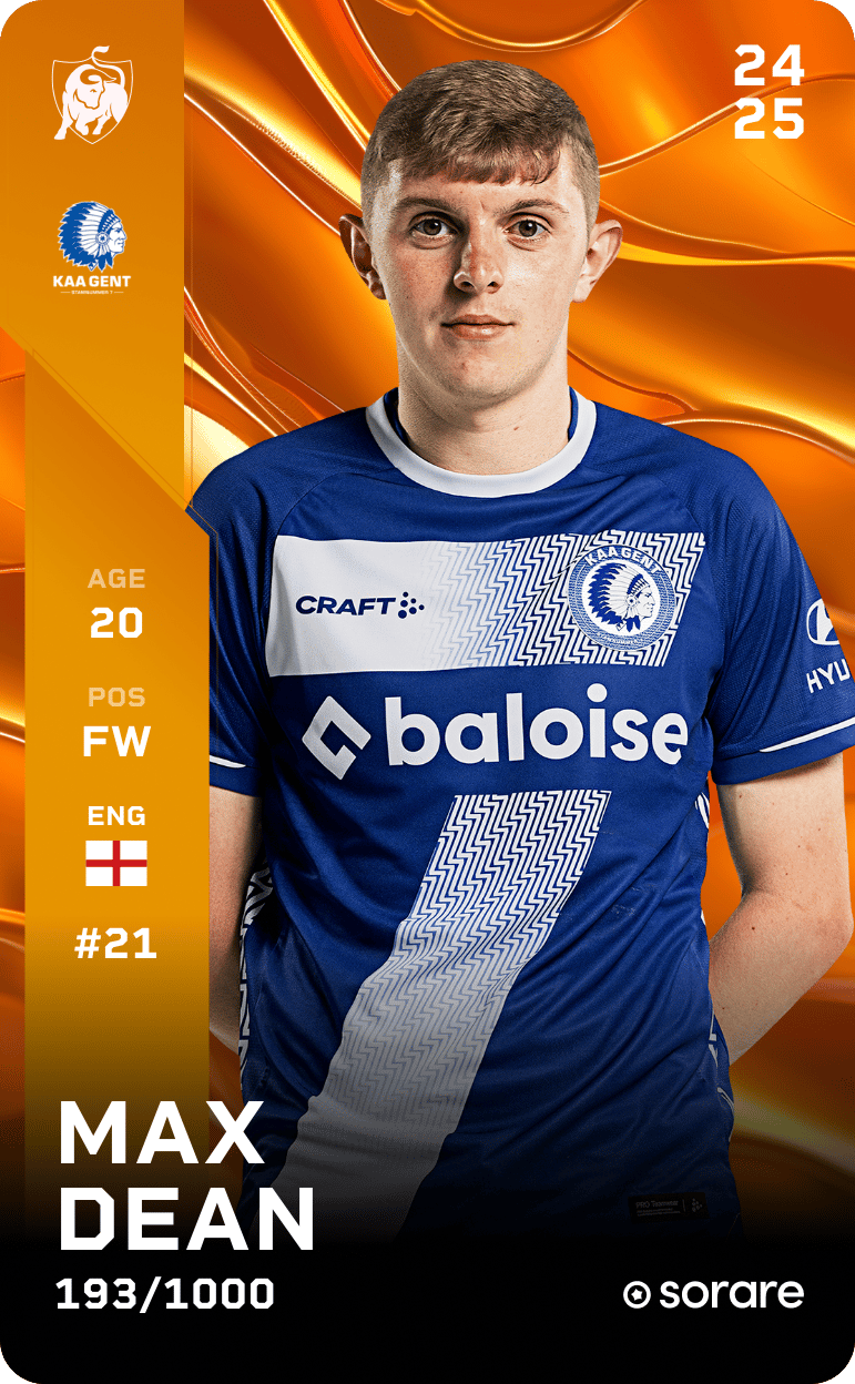 Max Dean 2024-25 • Limited 193/1000