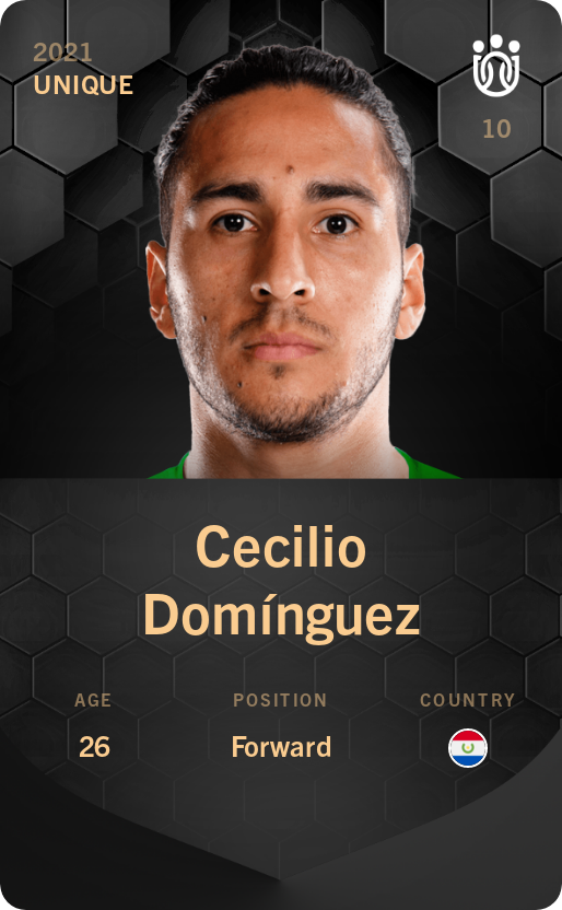 Sorare - Sorare Official - Cecilio Domínguez 2021-22 • Unique - NFT # 96531054945142083602075650286094007846574368826834380930304258789829632620440