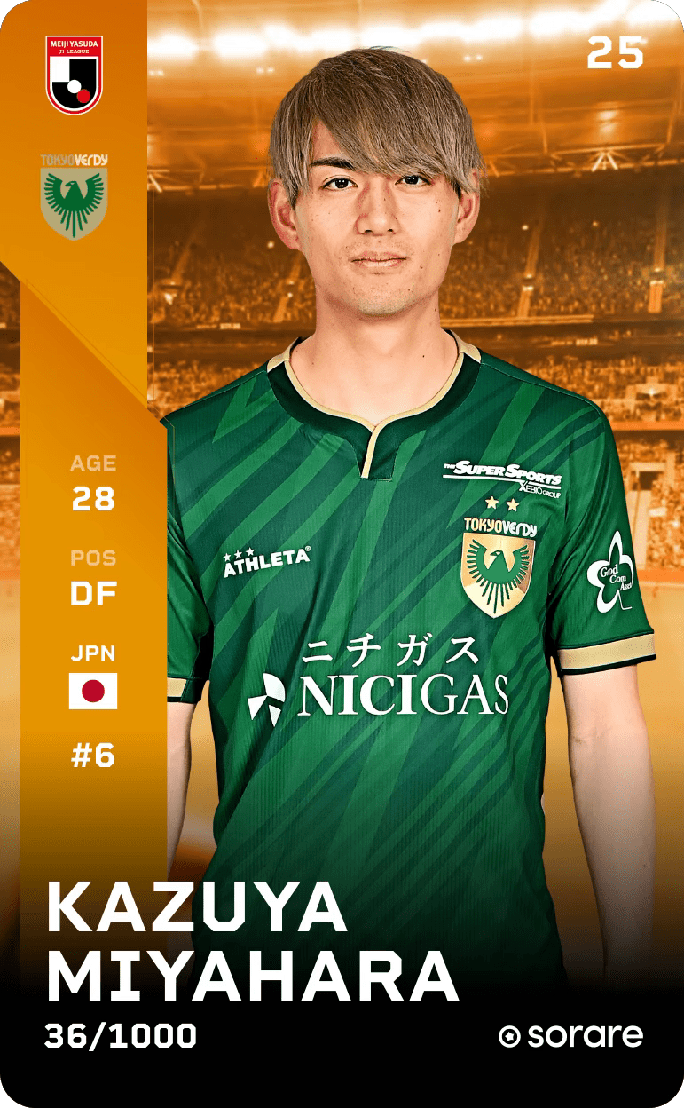 Kazuya Miyahara 2025-26 • Limited 36/1000