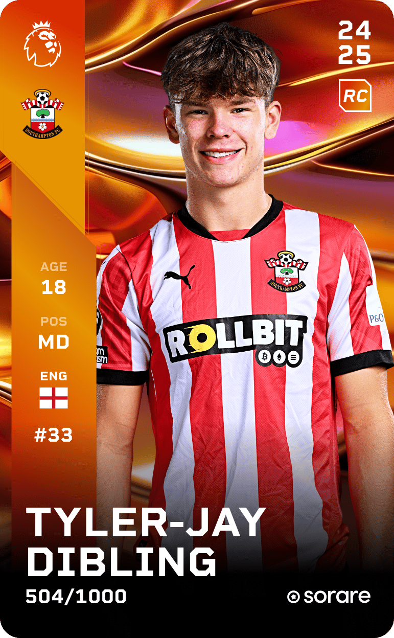 Tyler-Jay Dibling 2024-25 • Limited 504/1000