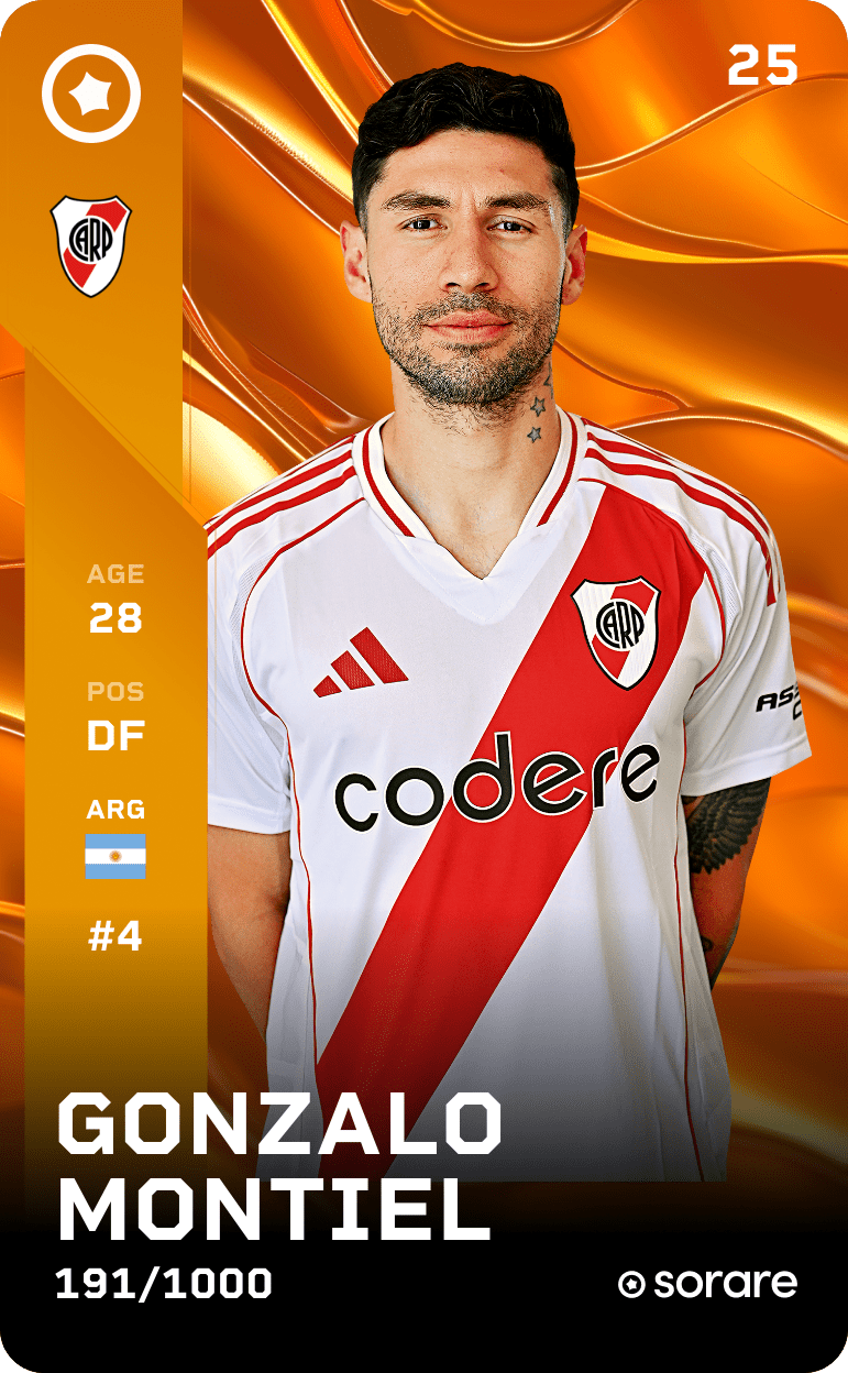 Gonzalo Montiel 2025-26 • Limited 191/1000