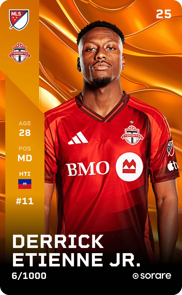 Derrick Etienne Jr. 2025-26 • Limited 6/1000