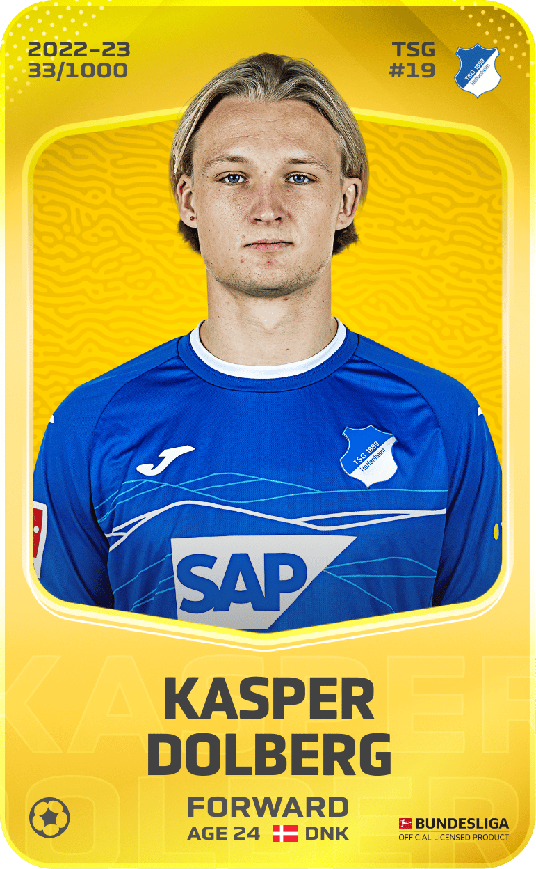 Kasper Dolberg 2022-23 • Limited 33/1000