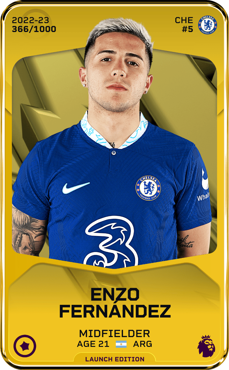 Enzo Fernández 2022-23 • Limited 366/1000