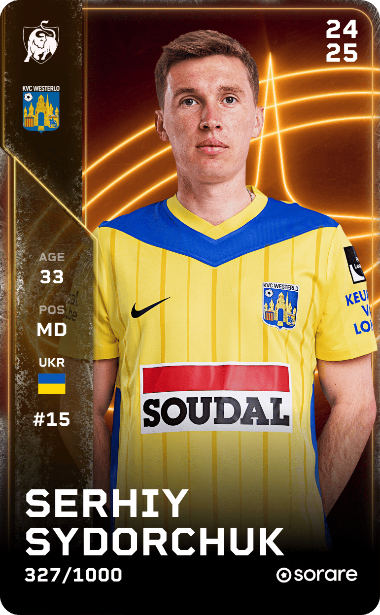 Serhiy Sydorchuk 2024-25 • Limited 327/1000