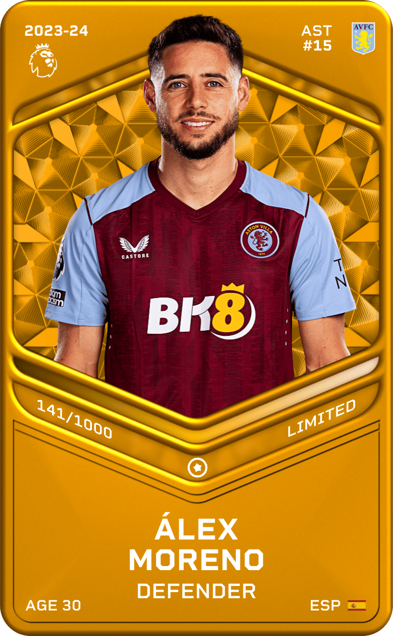 Álex Moreno 2023-24 • Limited 141/1000