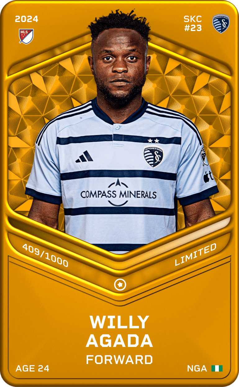 William Agada 2024-25 • Limited 409/1000