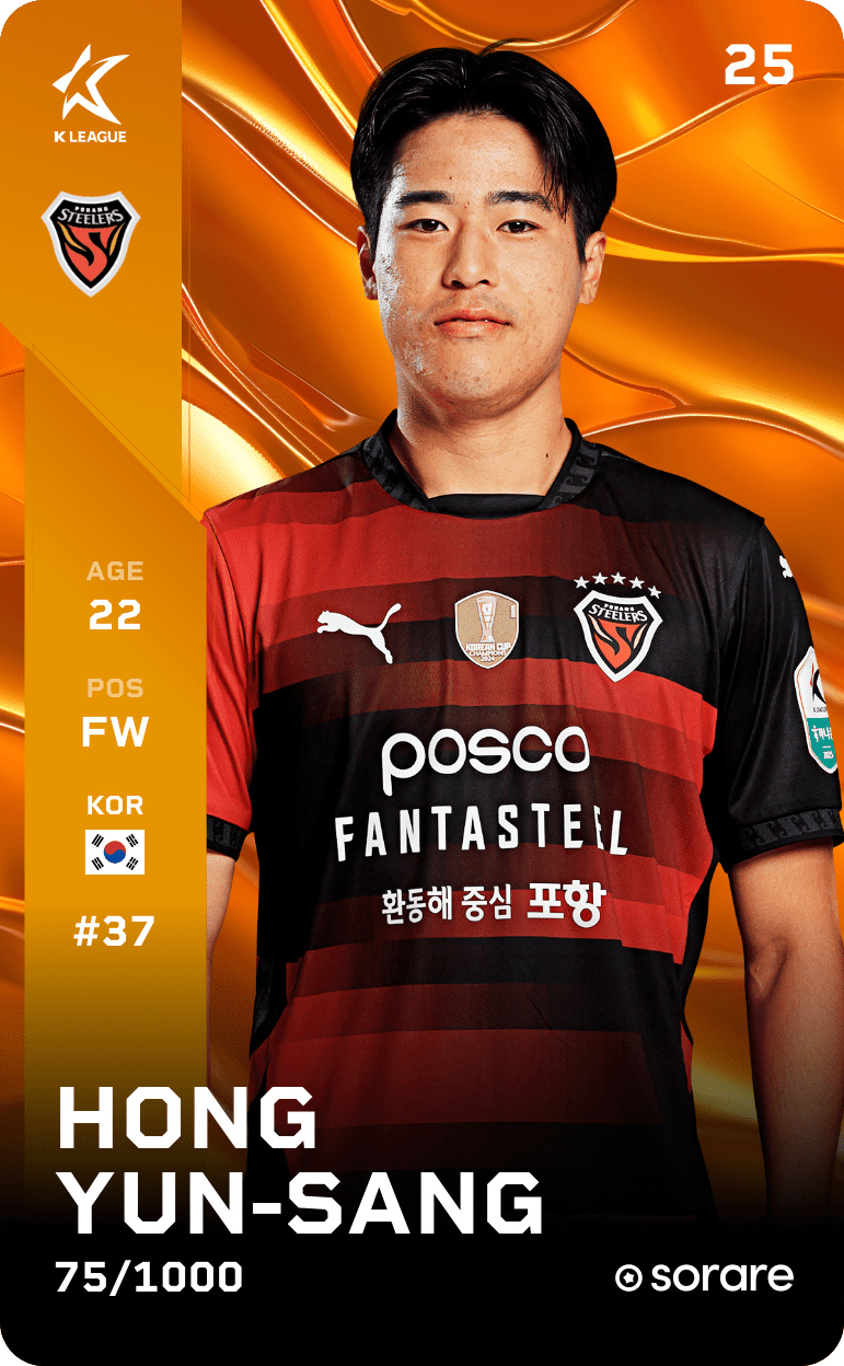 Hong Yun-Sang 2025-26 • Limited 75/1000