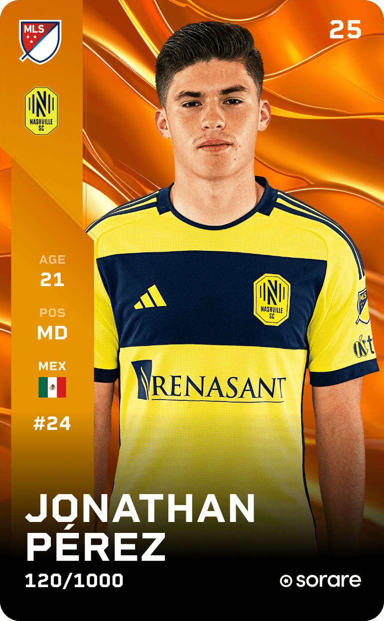 Jonathan Pérez 2025-26 • Limited 120/1000