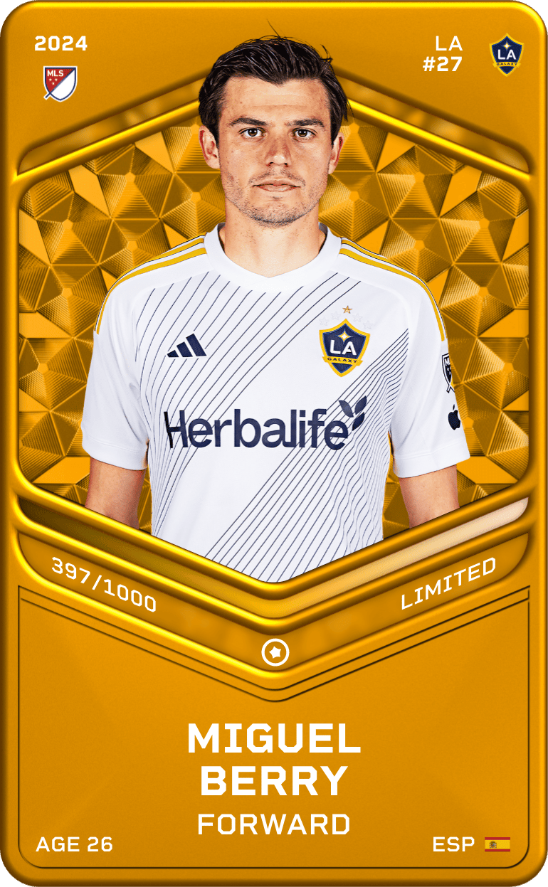 Miguel Berry 2024-25 • Limited 397/1000