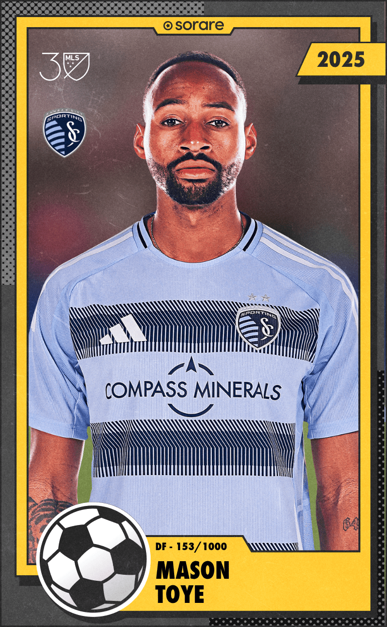 Mason Toye 2025-26 • Limited 153/1000