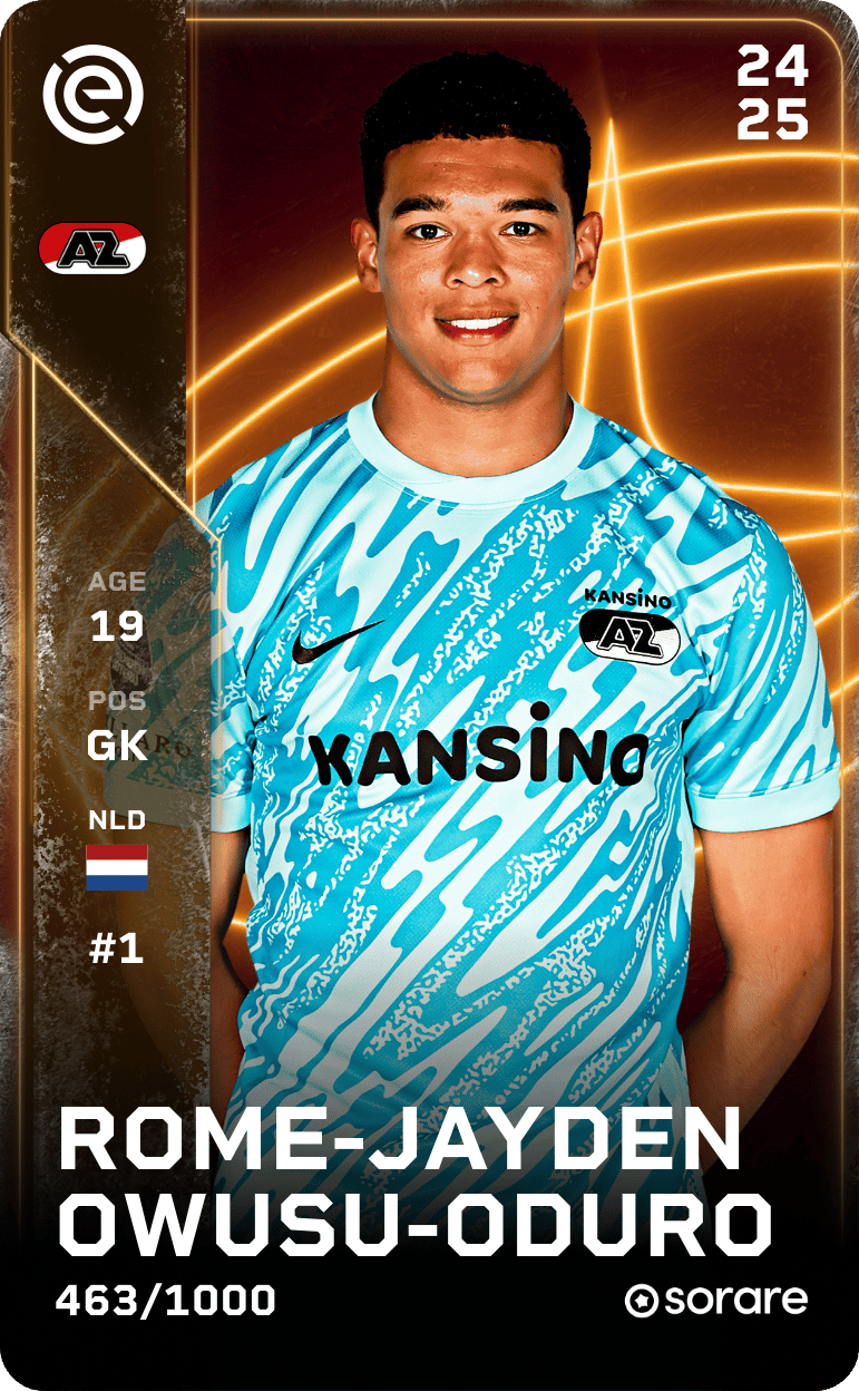 Rome-Jayden Owusu-Oduro 2024-25 • Limited 463/1000