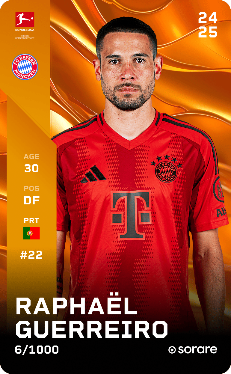 Raphaël Guerreiro 2024-25 • Limited 6/1000