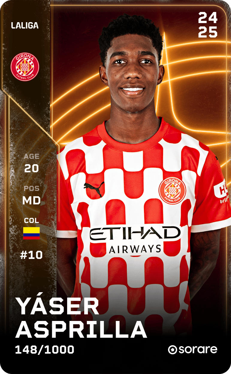 Yáser Asprilla 2024-25 • Limited 148/1000