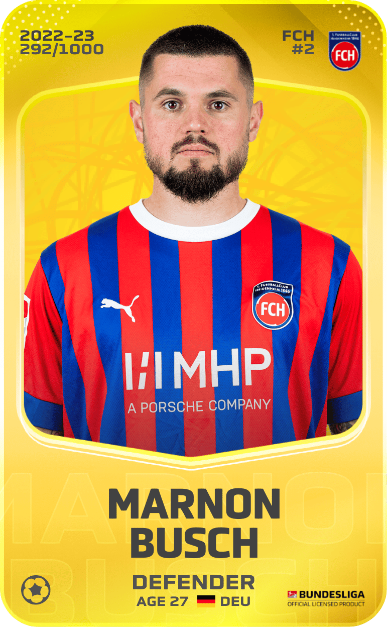 Marnon Busch 2022-23 • Limited 292/1000