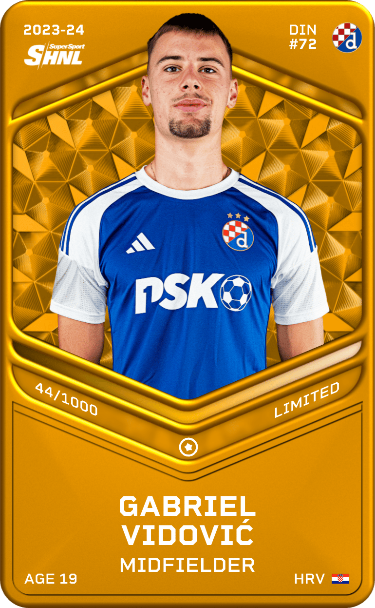 Gabriel Vidović 2023-24 • Limited 44/1000