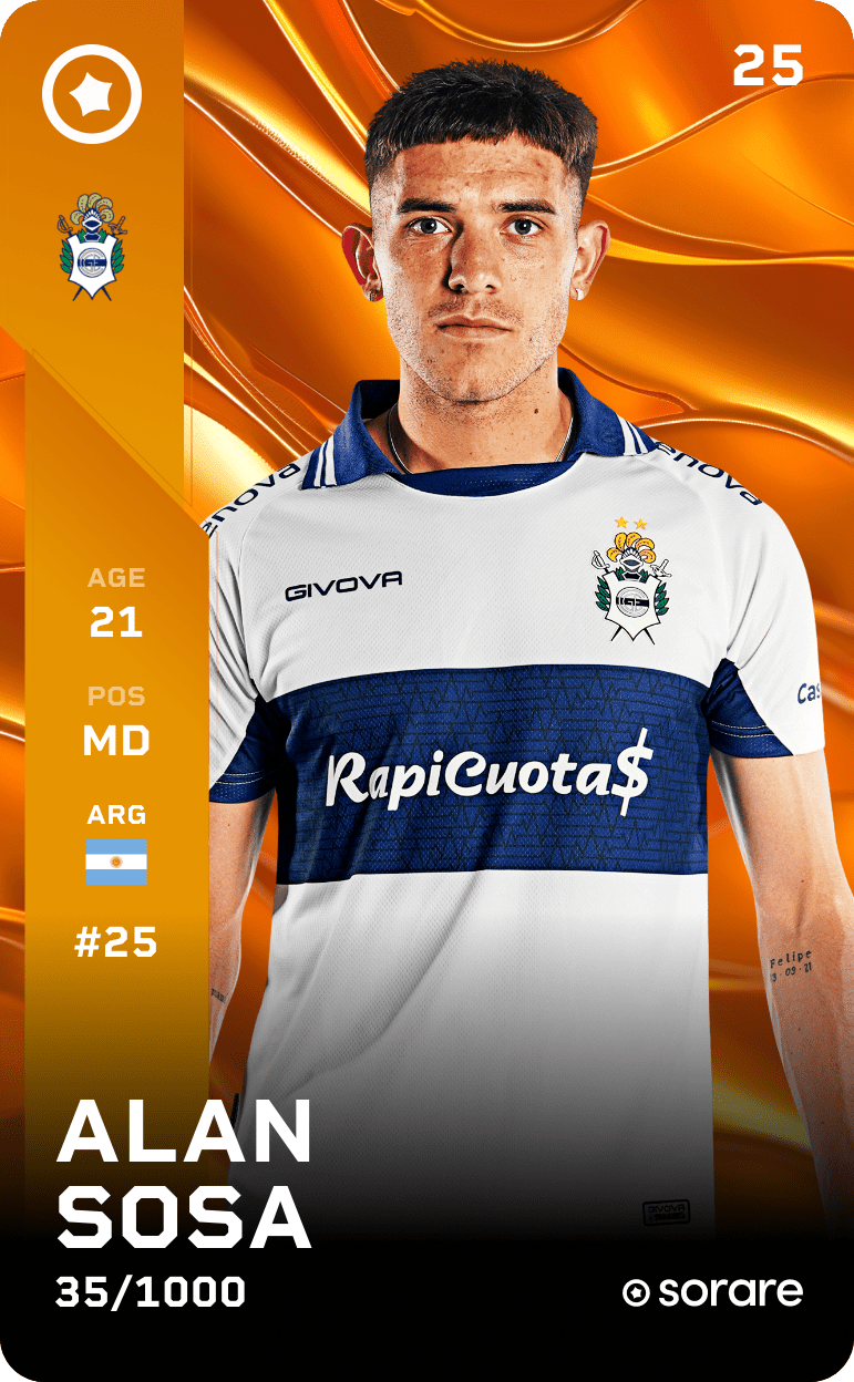 Alan Sosa 2025-26 • Limited 35/1000