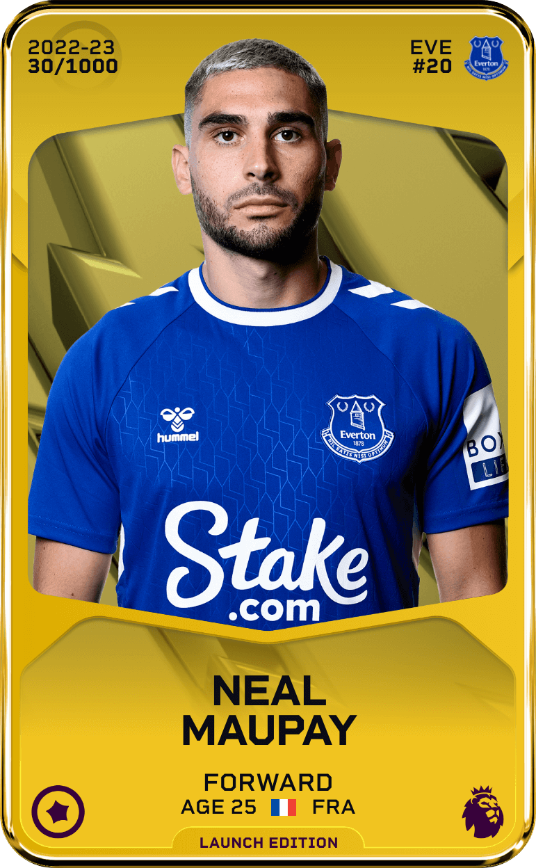 Neal Maupay 2022-23 • Limited 30/1000
